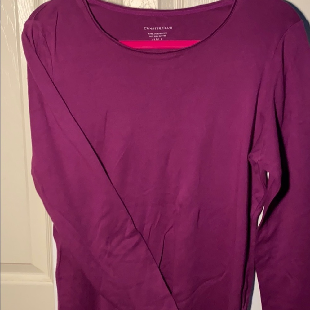 Charter Club long sleeve top